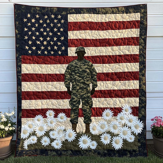 American Honor Quilted Blanket NCU0NT7618