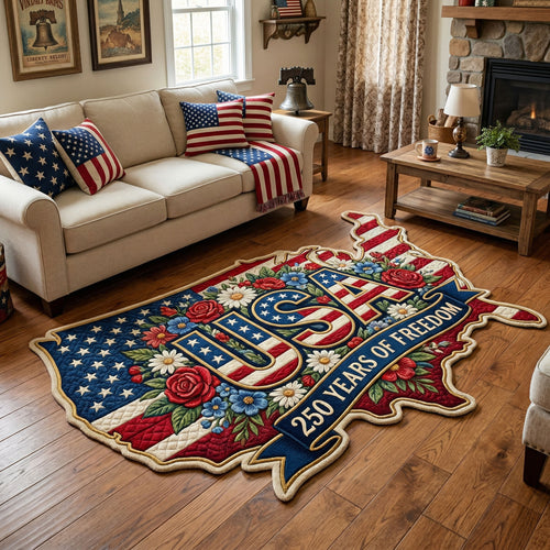 American Pride Custom Shape Area Rug NCU0NT12658