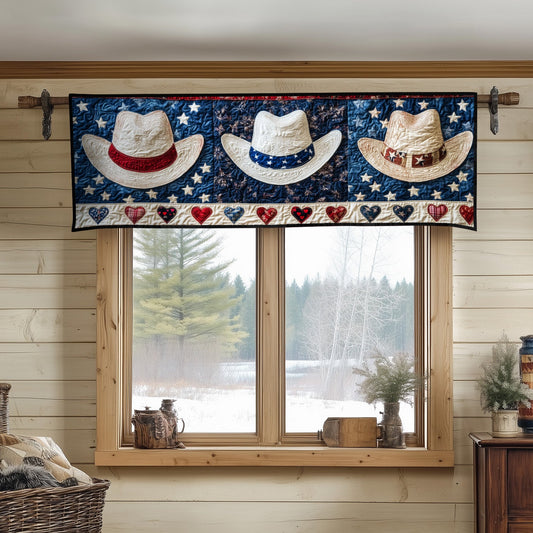 American Rodeo Spirit Quilted Valance NCU0NT7355