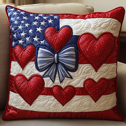 American Valor Quilted Pillow Case NCU0NT7649