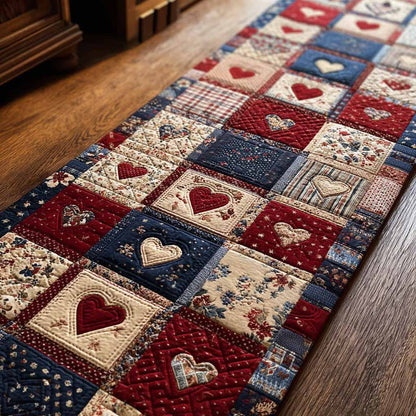 Americana Patchwork Runner Carpet NCU0XD2344