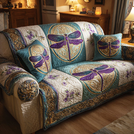 Amethyst Dream Quilted Sofa Cover NCU0TV1028