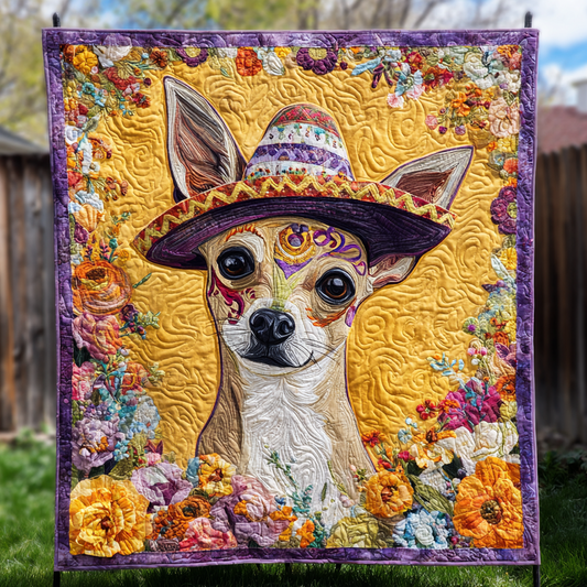 Amor Perrito Quilted Blanket NCU0PT8523