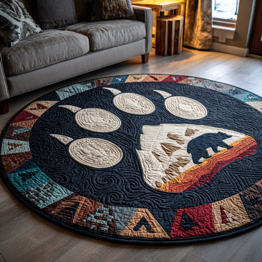 Ancestral Spirit Quilted Round Mat NCU0NT11815