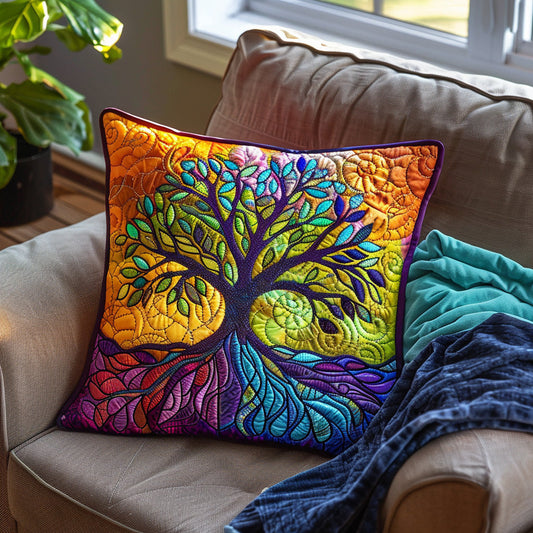 Ancestral Tree Quilted Pillow Case NCU0DV6314