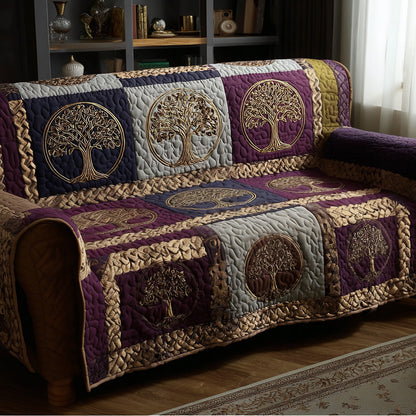 Ancient Canopy Quilted Sofa Cover NCU0PT11319