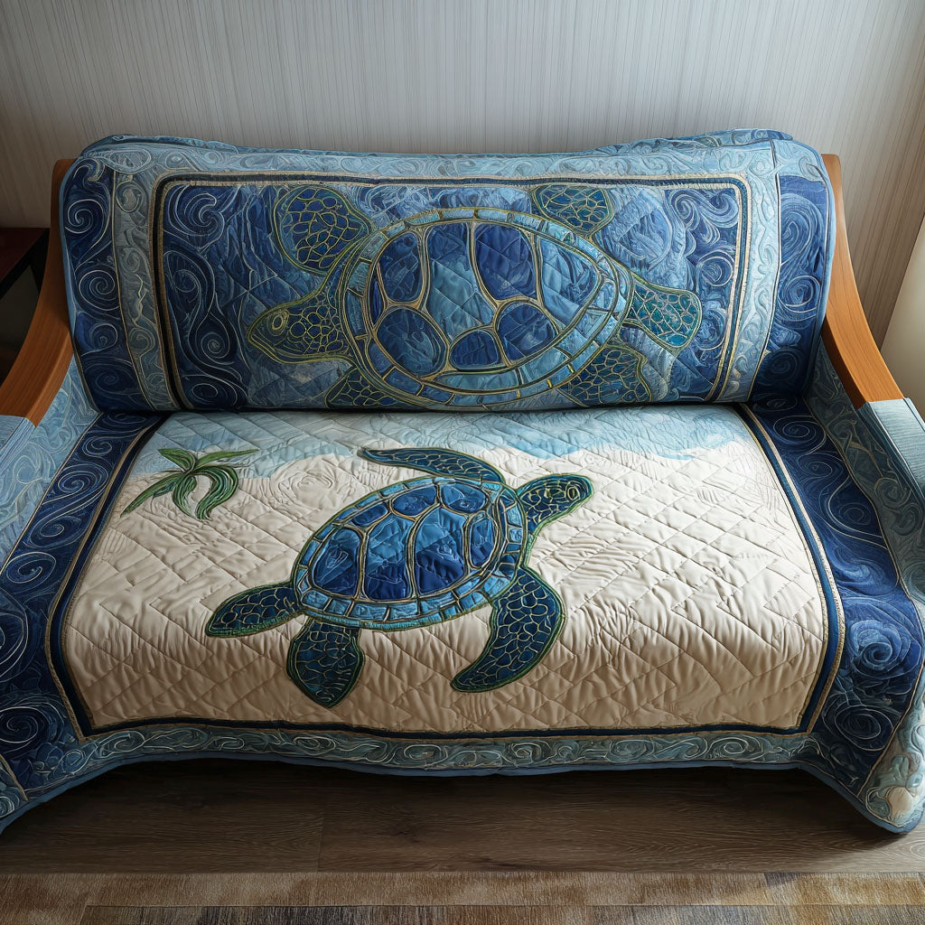 Ancient Current Quilted Sofa Cover NCU0PT9686