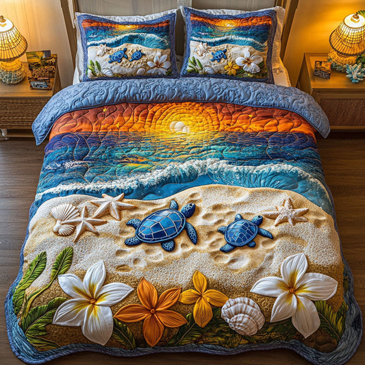 Ancient Drift 3-Piece Quilted Bedding Set NCU0NT7011