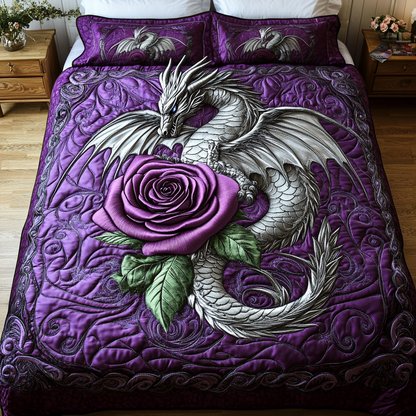 Ancient Flame 3-Piece Quilted Bedding Set NCU0DK2480