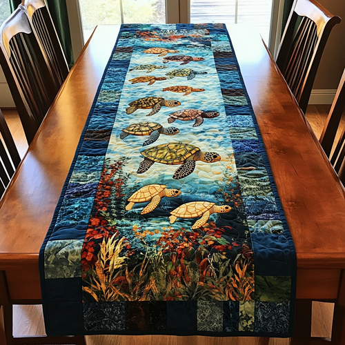 Ancient Glider Quilted Table Runner NCU0DK4612