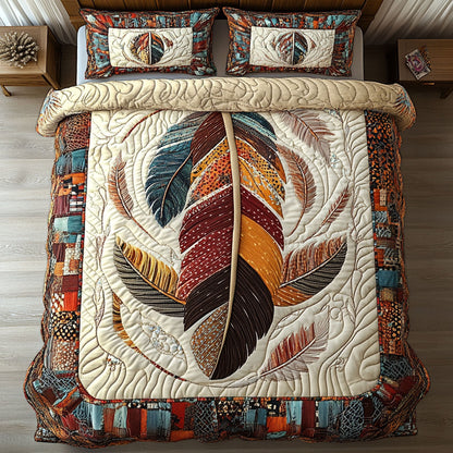 Ancient Guardian 3-Piece Quilted Bedding Set NCU0PT7368