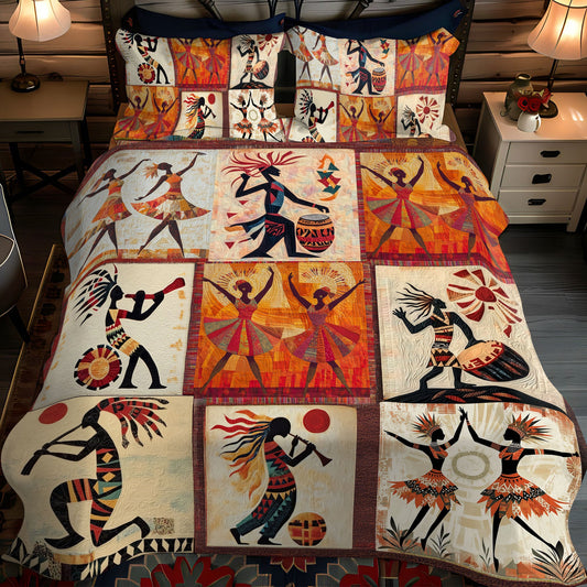 Ancient Guardians 3-Piece Quilted Bedding Set NCU0PT7318