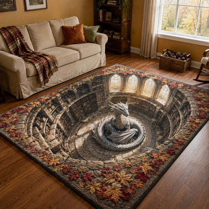 Ancient Library Area Rug NCU0TD3131
