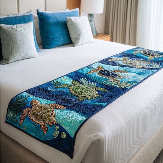Ancient Mariner Quilted Bed Runner NCU0PT9454