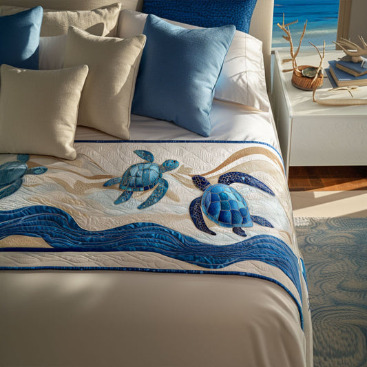 Ancient Pathways Quilted Bed Runner NCU0PT8241