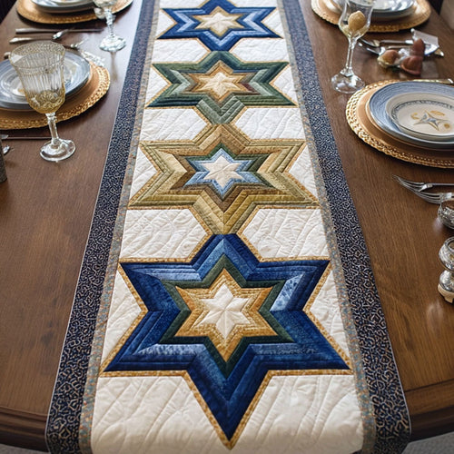 Ancient Star Quilted Table Runner NCU0NT12006