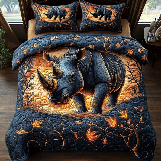 Ancient Warrior 3-Piece Quilted Bedding Set NCU0DV3740