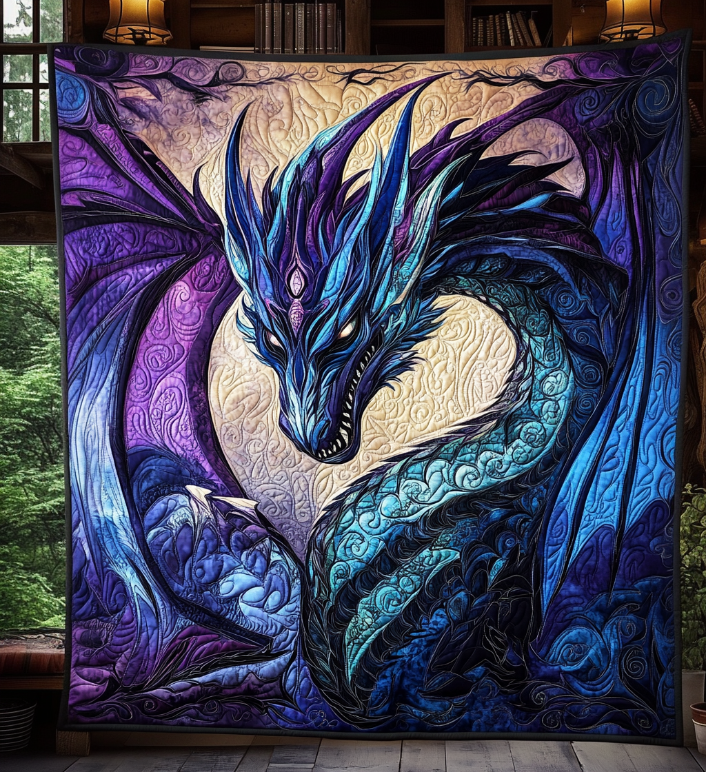 Ancient Wyrm Quilted Blanket NCU0DV871