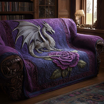 Ancient Wyvern Soul Quilted Sofa Cover NCU0NT11175