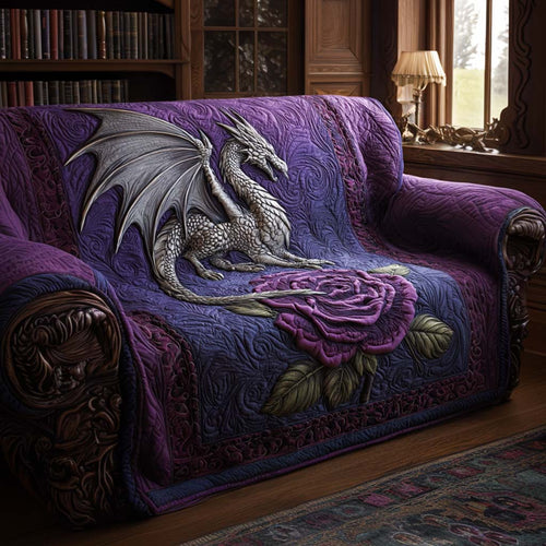 Ancient Wyvern Soul Quilted Sofa Cover NCU0NT11175