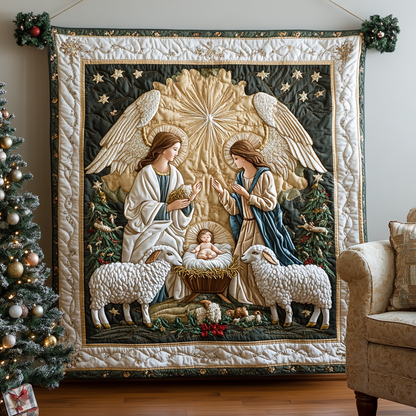 Angel Blessing Quilted Blanket NCU0DV1232