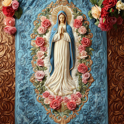 Angel of Mercy Quilted Table Runner NCU0NT7789