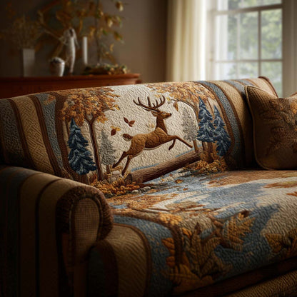 Antler Majesty Quilted Sofa Cover NCU0NT10821