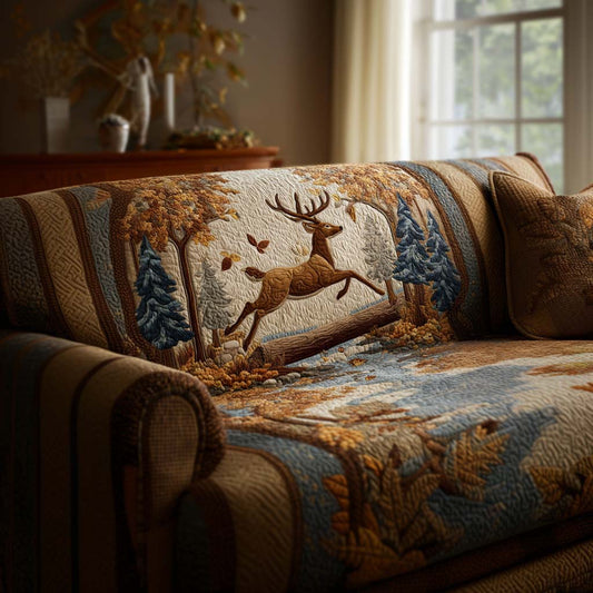 Antler Majesty Quilted Sofa Cover NCU0NT10821