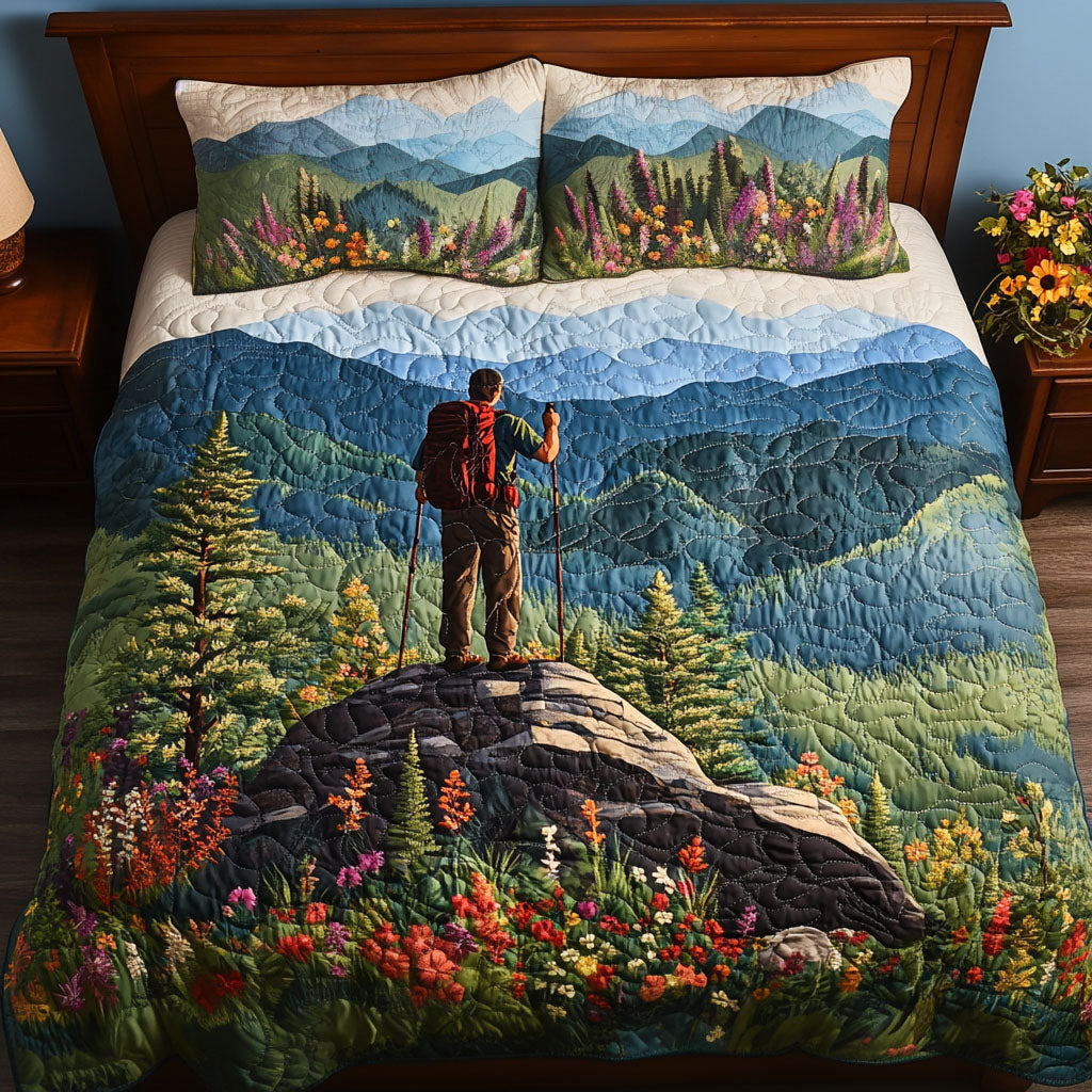 Appalachian Escape 3-Piece Quilted Bedding Set NCU0PT6985