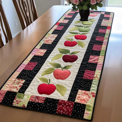 Apple Orchard Quilted Table Runner NCU0NT3624