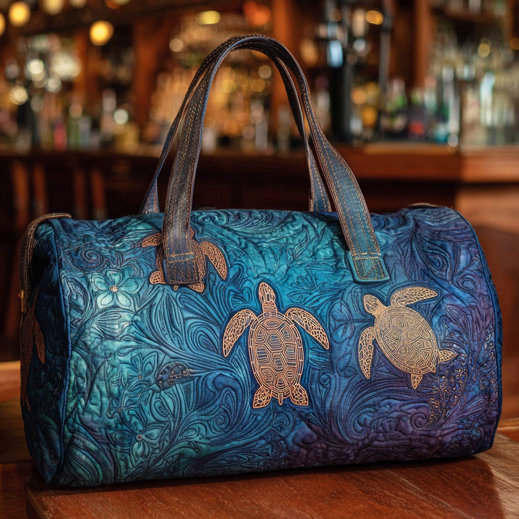 Aqua Spirit Quilted Duffle Bag NCU0DV7494