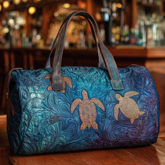 Aqua Spirit Quilted Duffle Bag NCU0DV7494