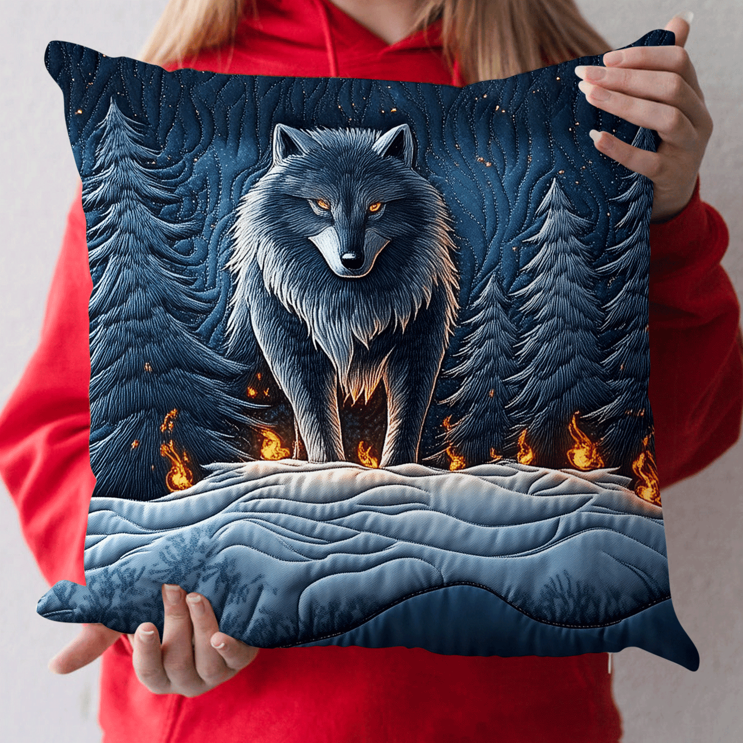 Arctic Roar Quilted Pillow Case NCU0DV3291