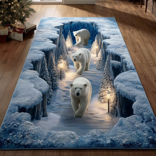 Arctic Bear Area Rug NCU0TD1914
