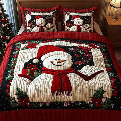 Arctic Bliss 3-Piece Quilted Bedding Set NCU0PT2514