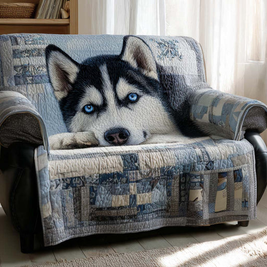 Arctic Gaze Quilted Sofa Cover NCU0XD1264