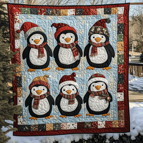 Arctic Joy Quilted Blanket NCU0TH2275