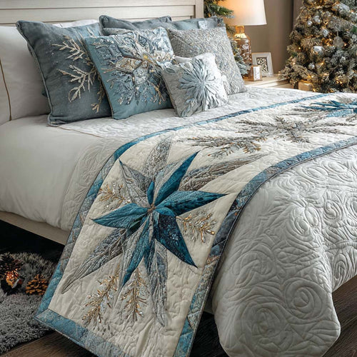 Arctic Star Quilted Bed Runner NCU0XD788