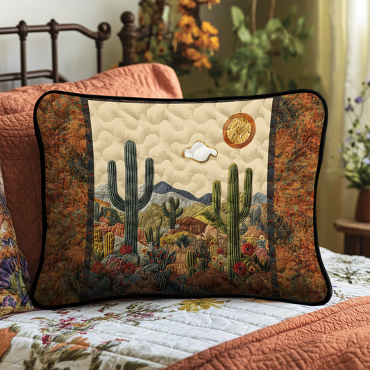 Arid Beauty Quilted Bedding Pillow Case NCU0DK5297