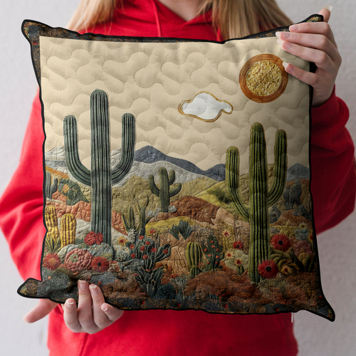 Arid Beauty Quilted Pillow Case NCU0DK5296