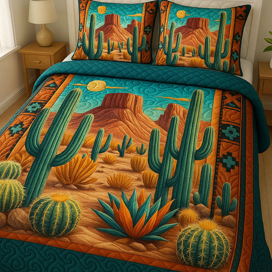 Arizona Horizons 3-Piece Quilted Bedding Set NCU0NT6159
