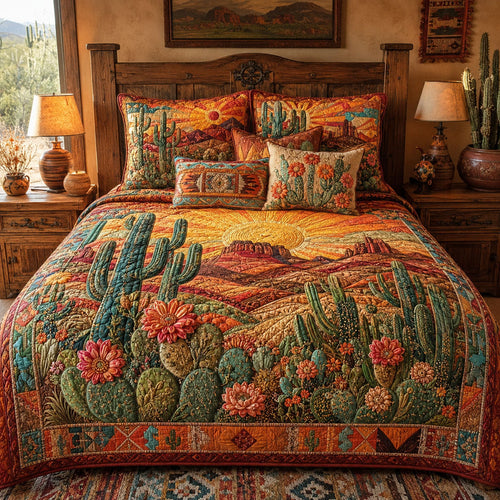 Arizona Skyfire 3-Piece Quilted Bedding Set NCU0PT11754
