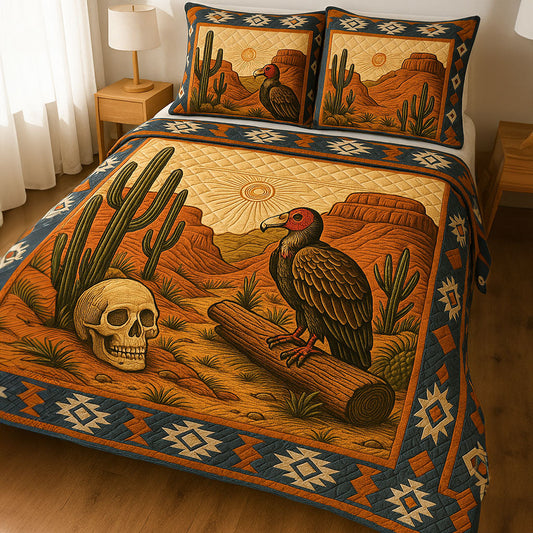 Arizona Spirit 3-Piece Quilted Bedding Set NCU0NT6160