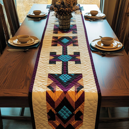 Arrowhead Path Quilted Table Runner NCU0PT3987