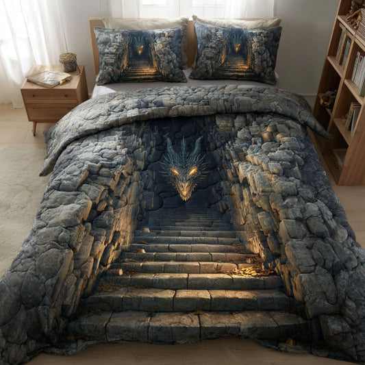 Ascend Gate 3-Piece Quilted Bedding Set NCU0TV1349