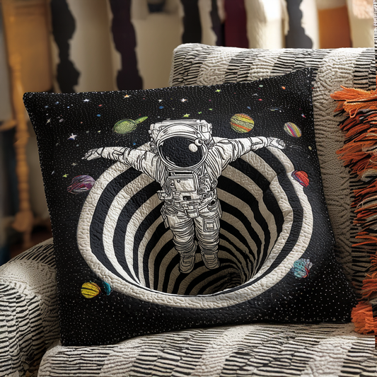 Astronaut Spiral Quilted Pillow Case NCU0DV7583