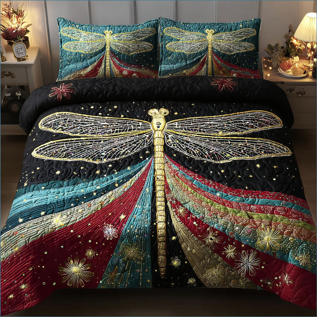 Aurora Flight 3-Piece Quilted Bedding Set NCU0PT10658