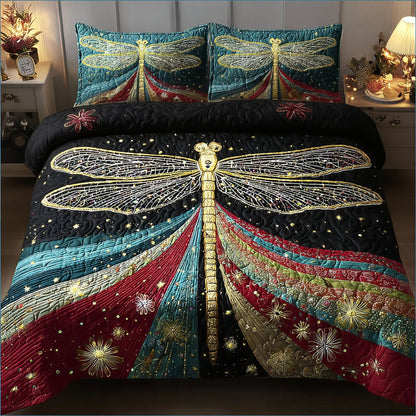 Aurora Flight 3-Piece Quilted Bedding Set NCU0PT10658