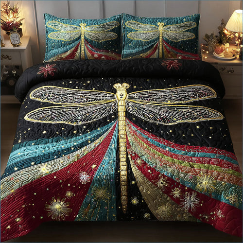 Aurora Flight 3-Piece Quilted Bedding Set NCU0PT10658