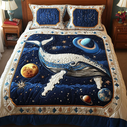 Aurora Ocean Journey 3-Piece Quilted Bedding Set NCU0PT3756